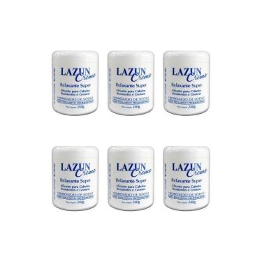Imagem de Alisante Lazun 240G Azul-Super-Kit C/6Un