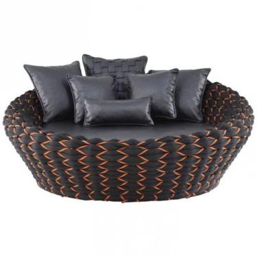 Imagem de Chaise Munique Em Trico Náutico Alumínio para Edícula, Piscina Verde M