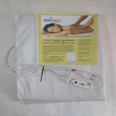 Imagem de Lençol Manta Colchonete Térmico 110v 60x160cm 2 Temperaturas Maca Mesa