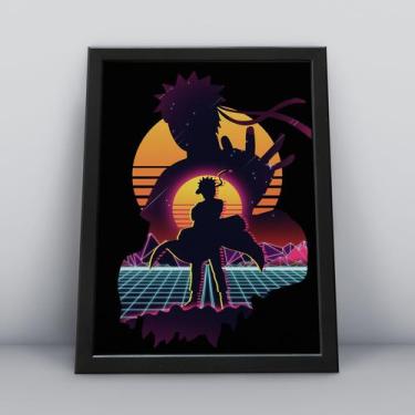 Imagem de Quadros Decorativa de Parede para quarto e sala tema Akatsuki Naruto S