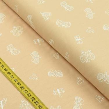 Imagem de Tecido Estampado para Patchwork - Boho By Mariana Curti : Borboletas B