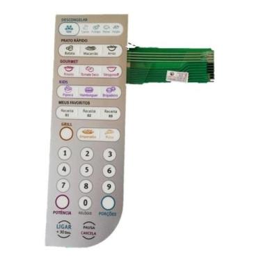 Imagem de Adesivo Membrana Teclado Microondas Electrolux Meg41 Meg 41 - Valtec S