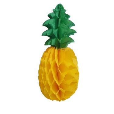 Imagem de Enfeite Abacaxi N2 Para Carnaval Amarelo 54cm - TCHIAN, ÚNICO