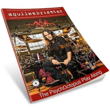 Imagem de Livro e CD Aquiles Priester The PsychOctopus Play Along com Trilhas em CD para Tocar Junto