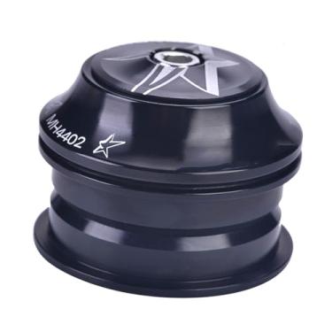 Imagem de ALUMÍNIO LIGA BICICLETA FRENTE FORK STEM HEADSET SUBSTITUIÇÃO TACKLE BICICLETA ACESSÓRIO para BICICLETA UNIVERSAL (Preto)