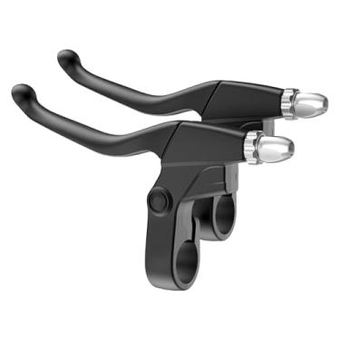 Imagem de BAFANG Alavancas de freio mecânicas (um par) para Ebike, compatível Mid Drive BBS01 BBS02 BBS-HD Kit de conversão de motor Ebike Acelerador de guidão para interrupção de energia