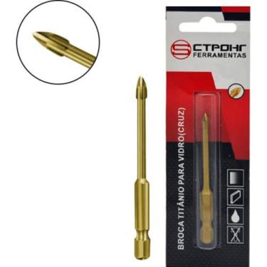 Imagem de Broca P/Vidro Ctpohr 06Mm Cruz Sext - STRONG