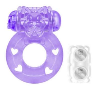 Imagem de Anel Peniano Retarda a Ejaculação Com Vibrador Estimulador Clitóris Ma