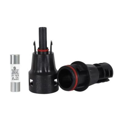 Imagem de Conector MC4 Com Fusível 30a Inline Energia Solar - Solemais