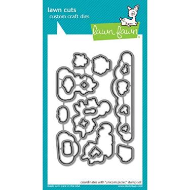 Imagem de Gramado Fawn LF2320 piquenique de unicórnio - Cortes de gramado Moldes de artesanato personalizados