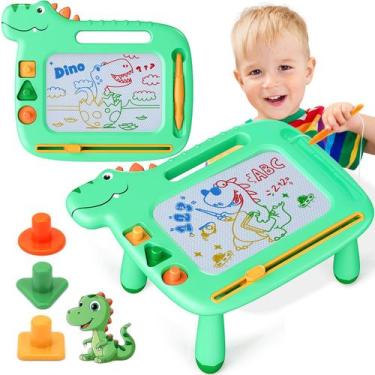 Imagem de Prancheta Magnética Infantil MEJCFARI Dinossauro (1-3 anos)