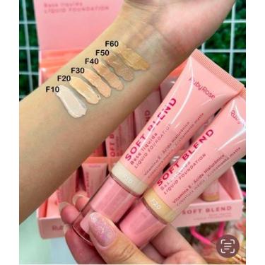 Imagem de Base liquida soft blend - ruby rose, F40 RUBY ROSE