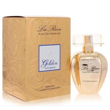 Imagem de Perfume Feminino Golden Woman La Rive 75 Ml Eau De Parfum