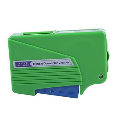 Imagem de Ferramenta de Limpeza Eficiente de Limpeza do Conector de Fibra óptica para Fc/sc/lc/mu/d4/din Design Portátil Leve