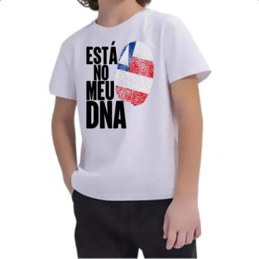 Imagem de Camiseta Infantil Esta no meu DNA Bahia - Alearts, 12