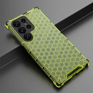Imagem de HPQWN Para A54 5G Texture Shockproof Case Cover (Para A54 5G/Amarelo)