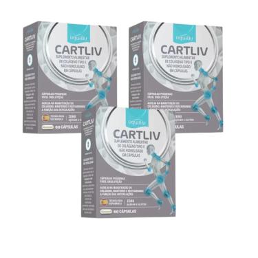 Imagem de Kit C3 Cartliv Colágeno Tipo ii Suplemento C60 – Equaliv