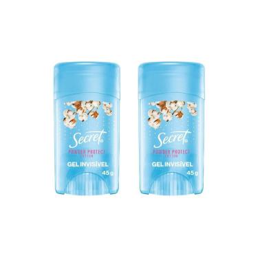 Imagem de Desodorante Secret Clear Gel Cotton 45G - Kit Com 2Un