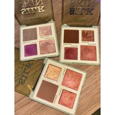 Imagem de Paleta de contorno, blush e iluminador perfect palette - silk skin - r