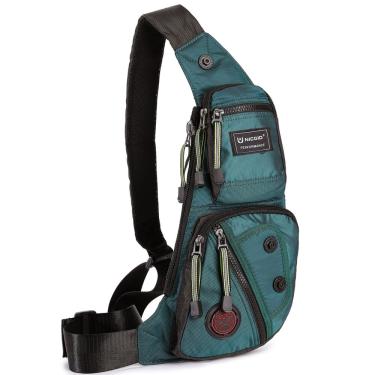 Imagem de Sling Bag, mochila de ombro nicgid Chest, nylon resistente à água