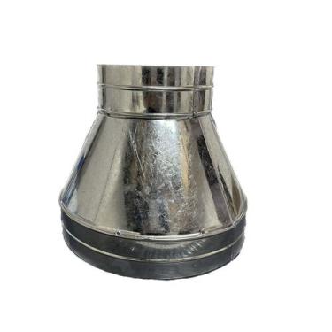 Imagem de Adaptador Redutor De Dutos 300mm Para 150mm Chapa Galvanizada - Friosh