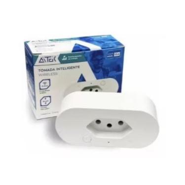 Imagem de Tomada Smart Plug Max Wi-fi 16a Aitek 900 PRO Alexa Cor Branco