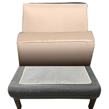 Imagem de Vannanse Almofada antiderrapante para sofá – a aderência da almofada impede que as almofadas do sofá deslizem (1, bege, 61 x 61 cm)