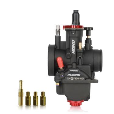 Imagem de NIBBI Carburador PWK 26 mm Carburador de motocicleta, 150cc-200c Power Carb com jatos de carburador, serve para motor 150ccGY6 Yamaha Honda Dirt Bike Pit Bike SSR TTR Apollo ATV