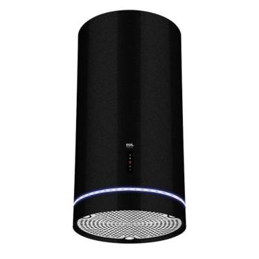 Imagem de Coifa e Depurador de Ilha EOS 35cm Premium Redonda Preto Inox EPCO40IR