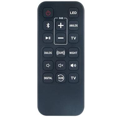 Imagem de Controle remoto de substituição Soundbar Commander adequado para barra de som Klipsch BAR 48 Cinema 800 Cinema 600