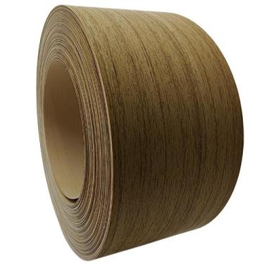 Imagem de Fita De Borda Mdf Madeira Freijo Dual Syncro 64mm x 10m Acabamento Mov