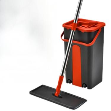 Imagem de Mop Limpeza Rodo Mágico Giratório Esfregão Balde Flat Flash Original