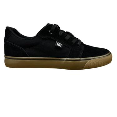 Imagem de Tenis Dc Shoes Anvil LA Preto/Natural (Preto, BR, Adulto, Numérico, 43)