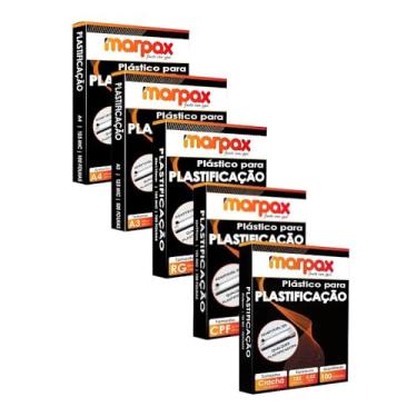 Imagem de Kit Plastificação 500 Polaseal 0,05mm A4 + A3 + RG + CPF + Crahá