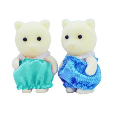 Imagem de Figuras De Casa De Bonecas Da Família De Animais Da Floresta Escala 1: