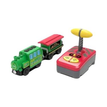 Imagem de Conjunto De Trem Elétrico RC Infantil, Brinquedo De Metal Fundido Para