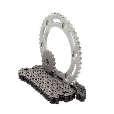 Imagem de Kit Transmissao Darom  Com Retentor Bros 160 - Xre 190