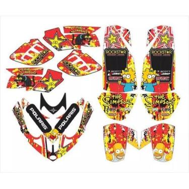 Imagem de Adesivo Quadriciclo Polaris Predator 500 0,60Mm Pl002 - Spts