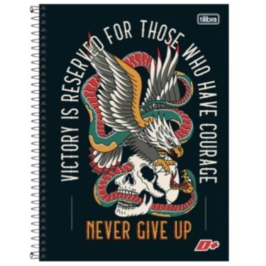 Imagem de Caderno Espiral Capa Dura Universitário 10 Matérias D+ 200 Tilibra Estampa 9