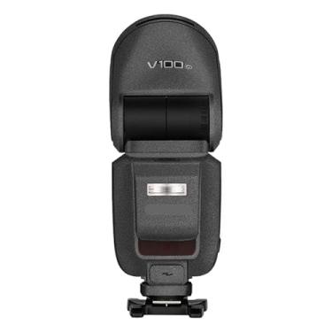 Imagem de Película protetora de flash para câmera Godox V100 Body Vinly Wrap Skin Premium Sticker Photography Decal V100 (cinza escuro)