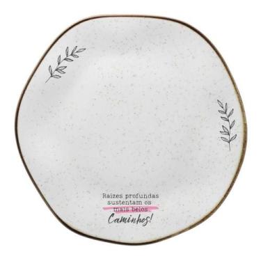 Imagem de Prato Raso Em Porcelana Ryo Caminhos 27cm Oxford - Exclusivo