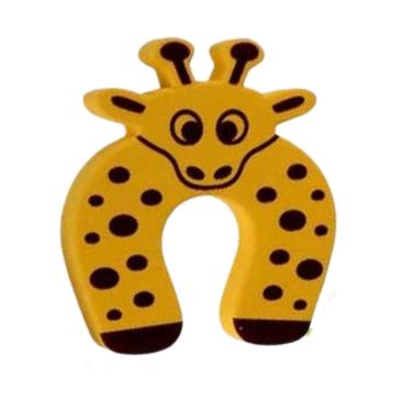 Imagem de Protetor De Porta Infantil Bebê Trava Salva Dedos Bichinhos