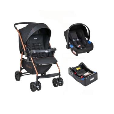 Imagem de Kit Travel System Rio K Cobre Burigotto Bebê Conforto e Base