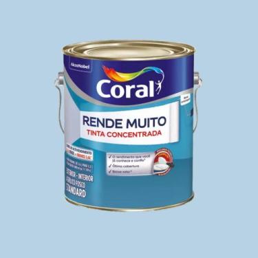 Imagem de Tinta Acrílica Coral Rende Muito Sem cheiro 3,60L - Cores - Tintas Cor