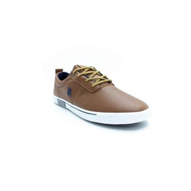 Imagem de Tênis Masculino Black Horse Polo Farm 105 - Marrom-Masculino