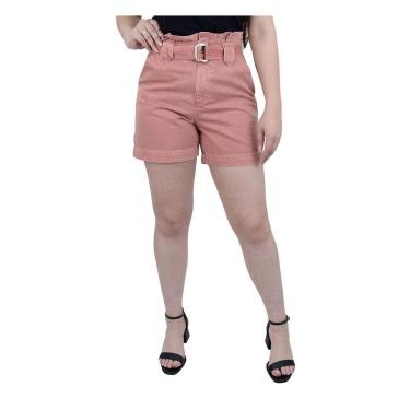 Imagem de Bermuda Feminina Diparate Jeans Clochard Rose - 44695-Feminino