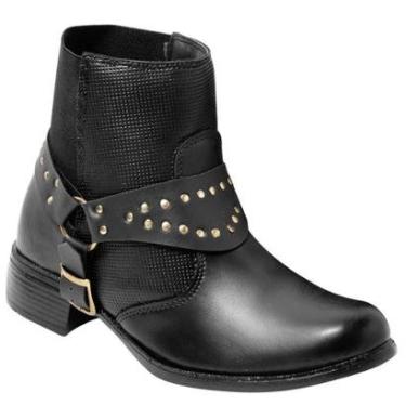 Imagem de Bota Coturno Feminino 16021 Preto-Feminino