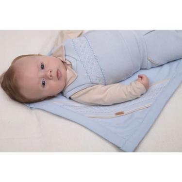 Imagem de Saída Maternidade Bebê Menino 4Pçs Body Calça Paraiso 16907