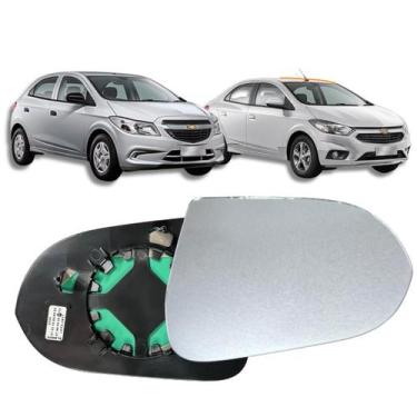 Imagem de Vidro Espelho Retrovisor Onix Prisma 2013 2014 15 a 2019 LD - BLAWER