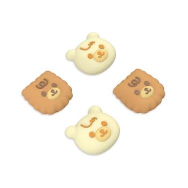 Imagem de playvital Capas De Silicone Para Controle Ps5/4, Capa Analógico Xbox Series X/S, Switch Pro - Urso